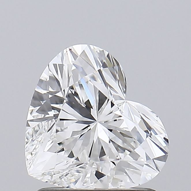 IGI 1.09 Carat Heart Lab Grown Diamond