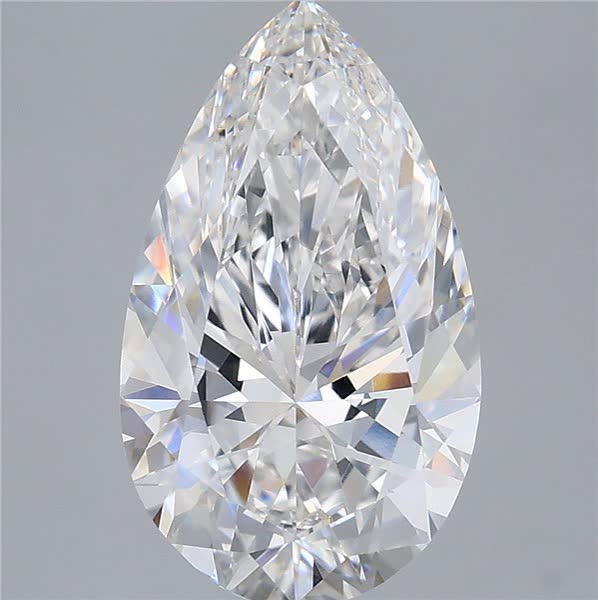 IGI 4.05 Carat Pear Lab Grown Diamond 人工培育鑽石 實驗室人造鑽石