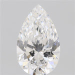 IGI 1.39 Carat Pear Lab Grown Diamond 人工培育鑽石 實驗室人造鑽石