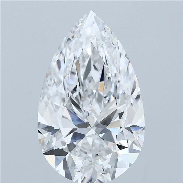 IGI 4.00 Carat Pear Lab Grown Diamond 人工培育鑽石 實驗室人造鑽石