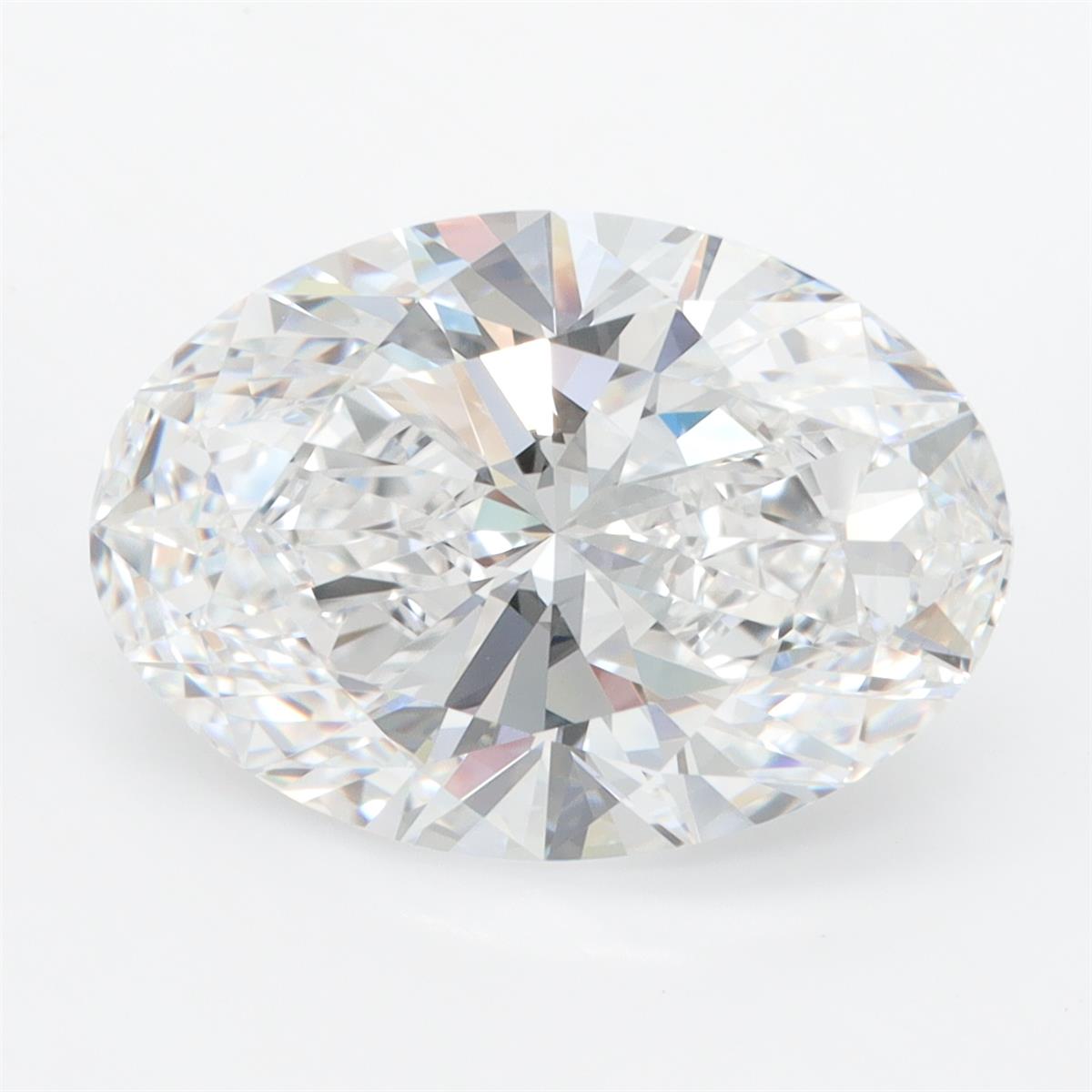 GIA 5.58 Carat Oval Lab Grown Diamond 人工培育鑽石 實驗室人造鑽石