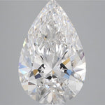 IGI 4.10 Carat Pear Lab Grown Diamond 人工培育鑽石 實驗室人造鑽石