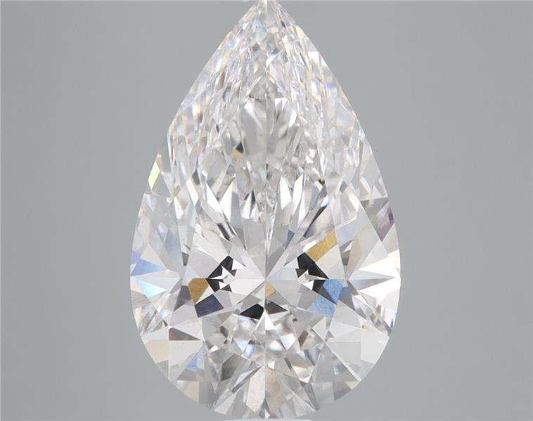 IGI 4.10 Carat Pear Lab Grown Diamond 人工培育鑽石 實驗室人造鑽石