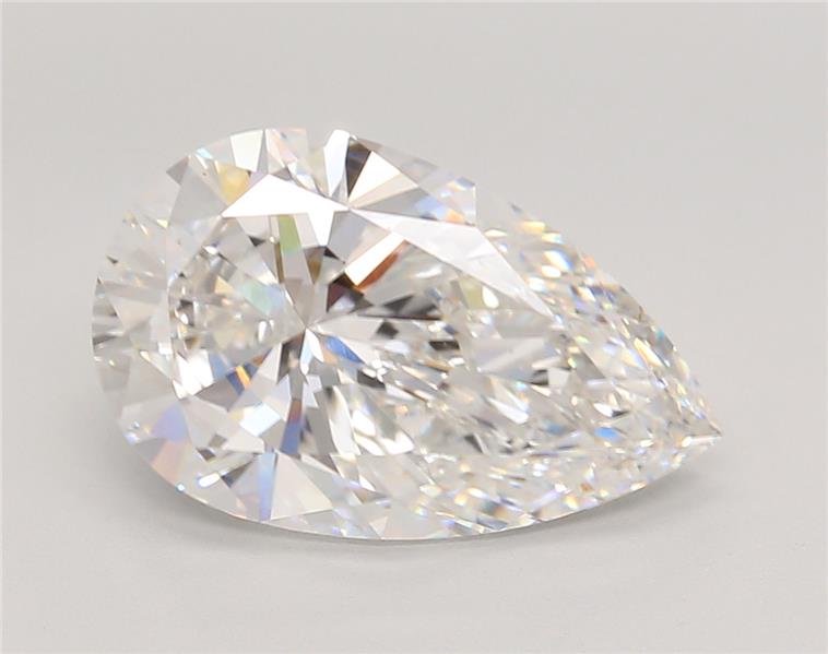 IGI 4.44 Carat Pear Lab Grown Diamond 人工培育鑽石 實驗室人造鑽石