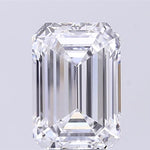 GIA 3.73 Carat Emerald Lab Grown Diamond 人工培育鑽石 實驗室人造鑽石
