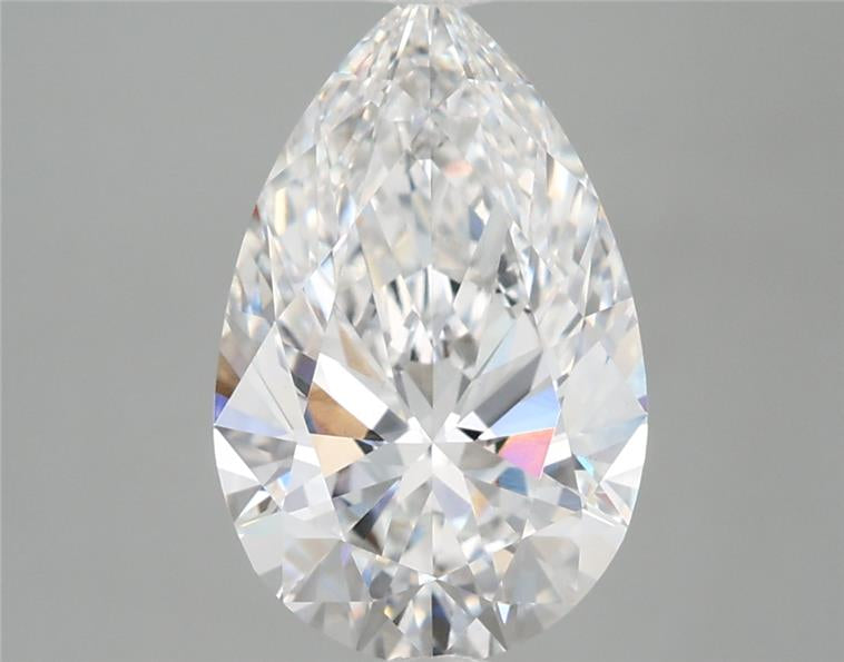 IGI 2.82 Carat Pear Lab Grown Diamond 人工培育鑽石 實驗室人造鑽石