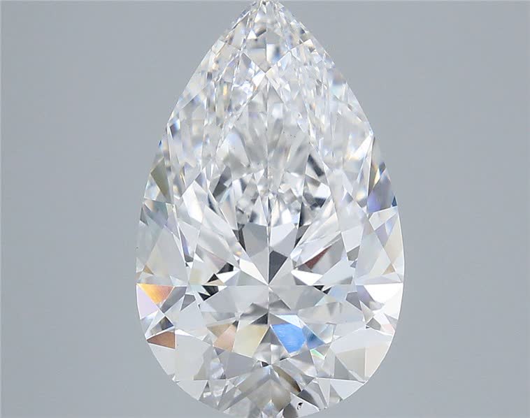 IGI 4.03 Carat Pear Lab Grown Diamond 人工培育鑽石 實驗室人造鑽石