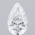 IGI 4.08 Carat Pear Lab Grown Diamond 人工培育鑽石 實驗室人造鑽石