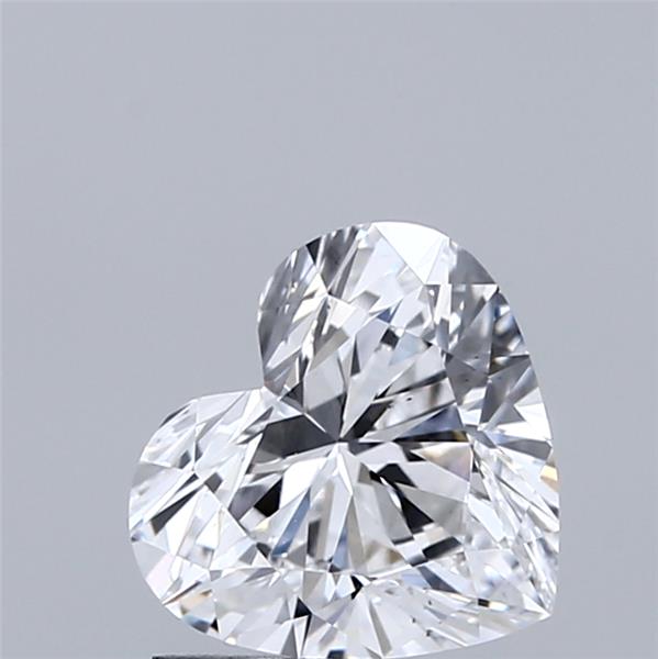 IGI 1.3 Carat Heart Lab Grown Diamond