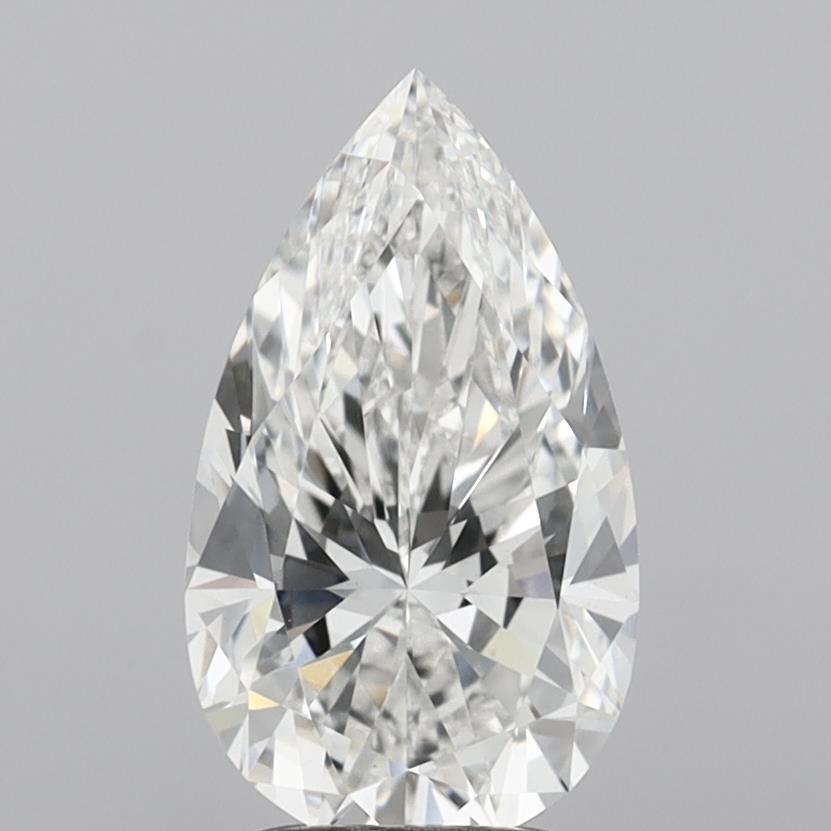 IGI 3.08 Carat Pear Lab Grown Diamond 人工培育鑽石 實驗室人造鑽石