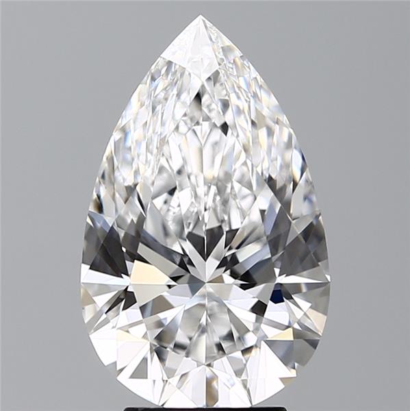 IGI 4.07 Carat Pear Lab Grown Diamond 人工培育鑽石 實驗室人造鑽石