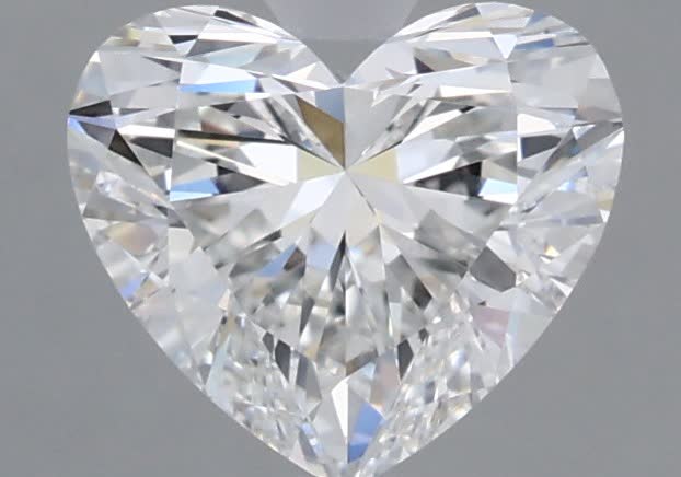 IGI 1.03 Carat Heart Lab Grown Diamond