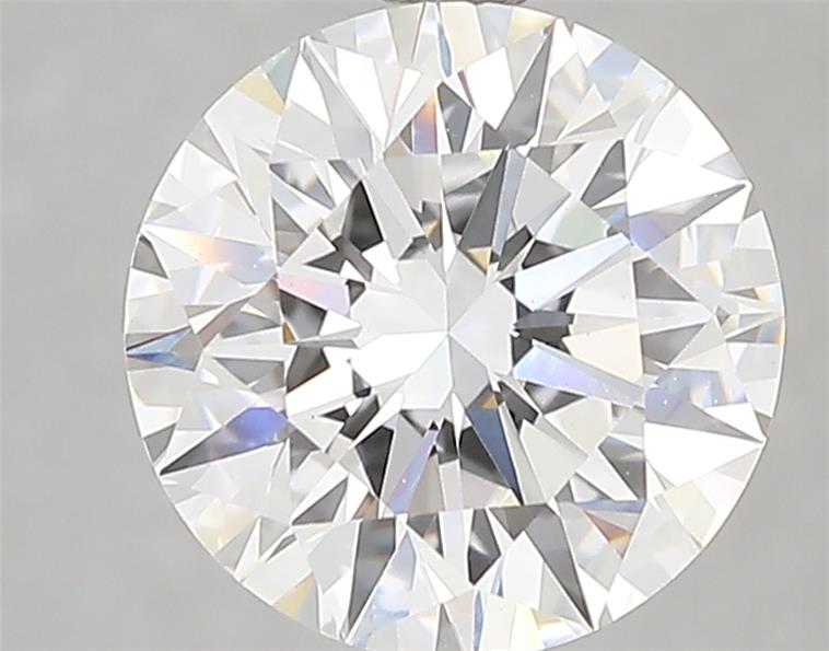 IGI 2.85 Carat Round Brilliant Lab Grown Diamond