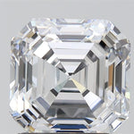 GIA 3.07 Carat Asscher Lab Grown Diamond