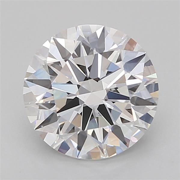 IGI 2.54 Carat Round Brilliant Lab Grown Diamond