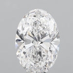 IGI 4.04 Carat Oval Lab Grown Diamond 人工培育鑽石 實驗室人造鑽石