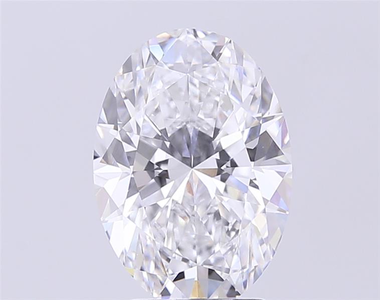 GIA 3.36 Carat Oval Lab Grown Diamond 人工培育鑽石 實驗室人造鑽石