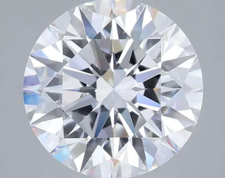 IGI 2.70 Carat Round Brilliant Lab Grown Diamond 人工培育鑽石 實驗室人造鑽石