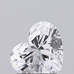 IGI 1.34 Carat Heart Lab Grown Diamond