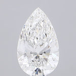 IGI 6.07 Carat Pear Lab Grown Diamond 人工培育鑽石 實驗室人造鑽石