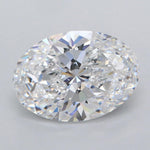 IGI 2.51 Carat Oval Lab Grown Diamond 人工培育鑽石 實驗室人造鑽石