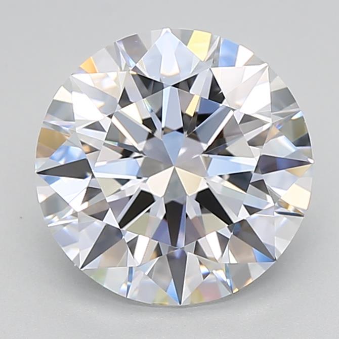 GIA 2.96 Carat Round Brilliant Lab Grown Diamond