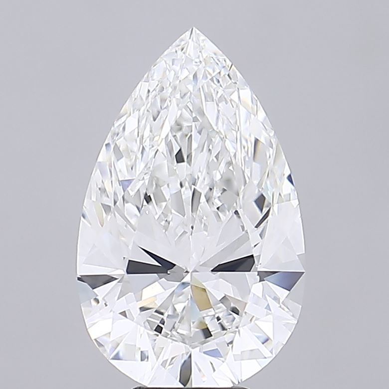 IGI 7.53 Carat Pear Lab Grown Diamond 人工培育鑽石 實驗室人造鑽石