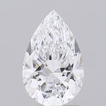 IGI 1.59 Carat Pear Lab Grown Diamond 人工培育鑽石 實驗室人造鑽石