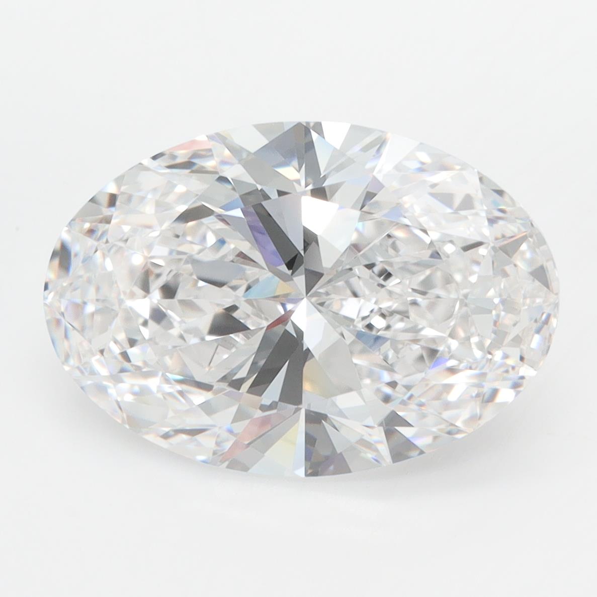 GIA 5.08 Carat Oval Lab Grown Diamond 人工培育鑽石 實驗室人造鑽石