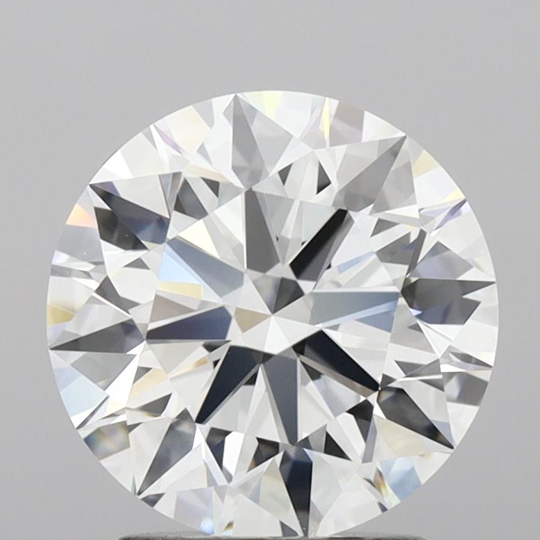 IGI 2.95 Carat Round Brilliant Lab Grown Diamond