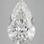 GIA 6.20 Carat Pear Lab Grown Diamond 人工培育鑽石 實驗室人造鑽石