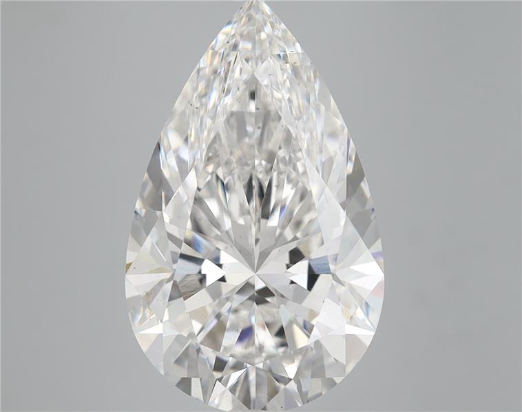 GIA 6.20 Carat Pear Lab Grown Diamond 人工培育鑽石 實驗室人造鑽石