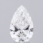 IGI 2.54 Carat Pear Lab Grown Diamond 人工培育鑽石 實驗室人造鑽石