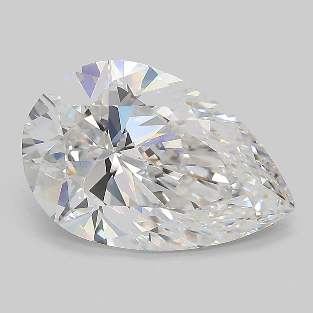 IGI 4.10 Carat Pear Lab Grown Diamond 人工培育鑽石 實驗室人造鑽石
