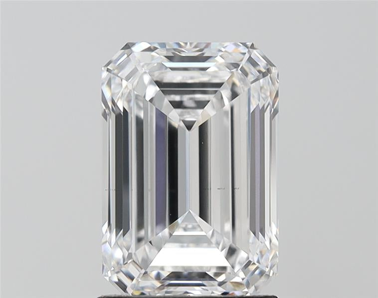 GIA 2.58 Carat Emerald Lab Grown Diamond 人工培育鑽石 實驗室人造鑽石