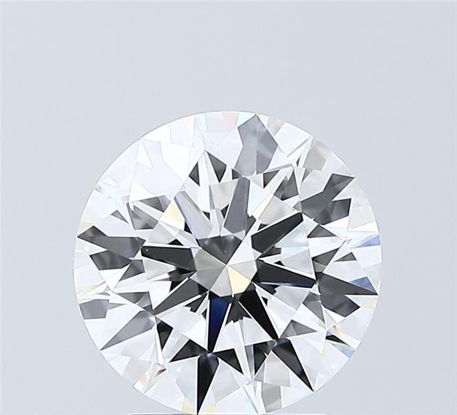 IGI 2.55 Carat Round Brilliant Lab Grown Diamond