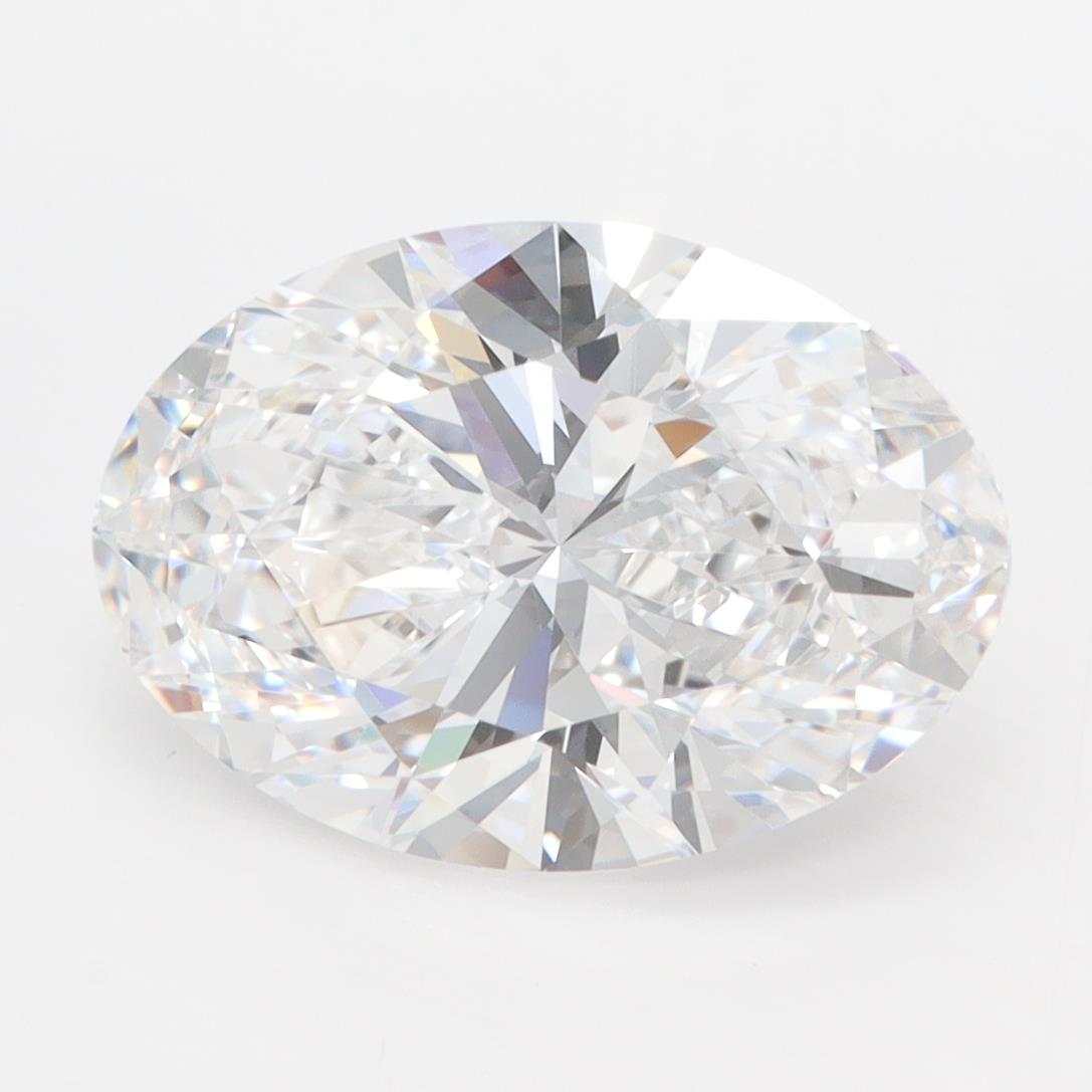 GIA 3.90 Carat Oval Lab Grown Diamond 人工培育鑽石 實驗室人造鑽石
