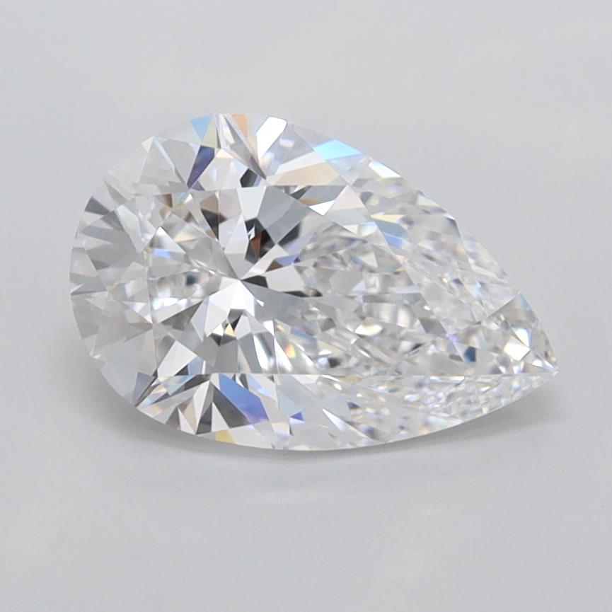 IGI 1.37 Carat Pear Lab Grown Diamond 人工培育鑽石 實驗室人造鑽石