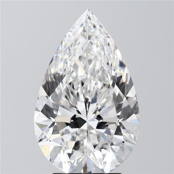 IGI 4.06 Carat Pear Lab Grown Diamond 人工培育鑽石 實驗室人造鑽石