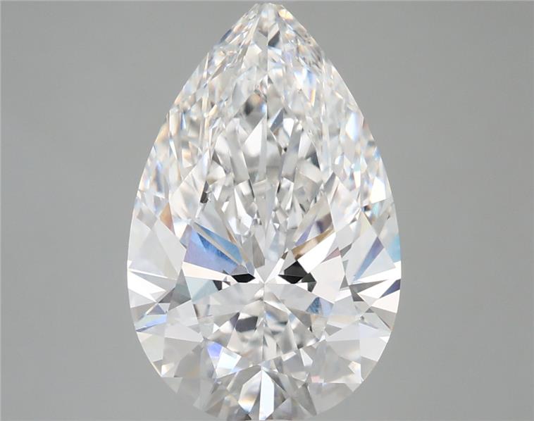 IGI 4.36 Carat Pear Lab Grown Diamond 人工培育鑽石 實驗室人造鑽石