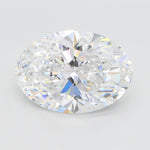 GIA 3.36 Carat Oval Lab Grown Diamond 人工培育鑽石 實驗室人造鑽石