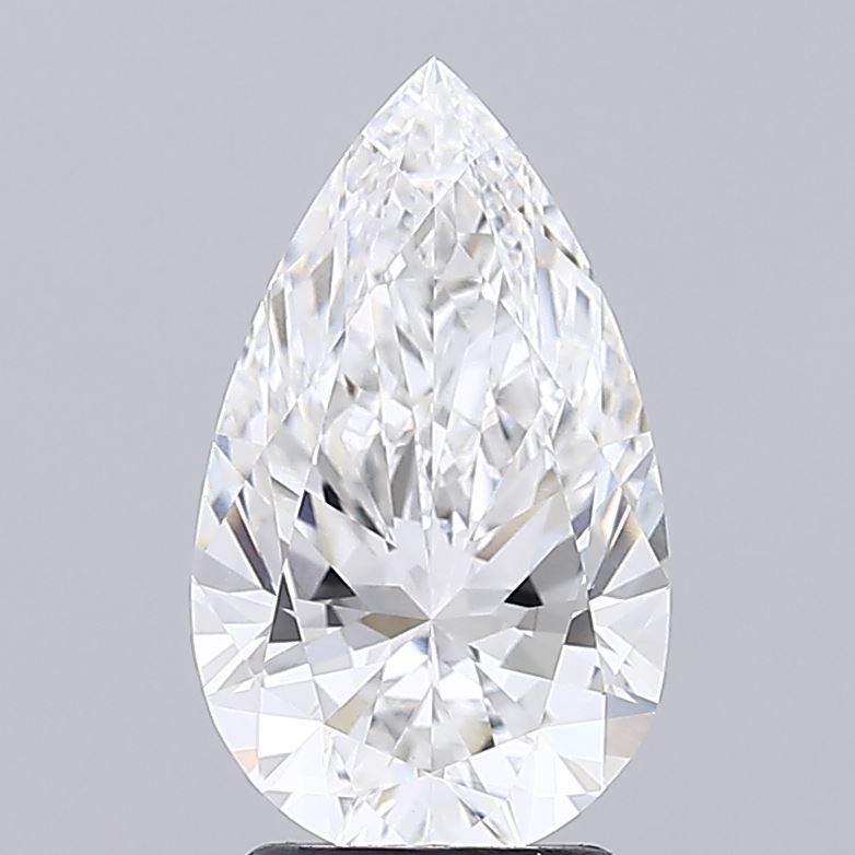 IGI 3.08 Carat Pear Lab Grown Diamond 人工培育鑽石 實驗室人造鑽石