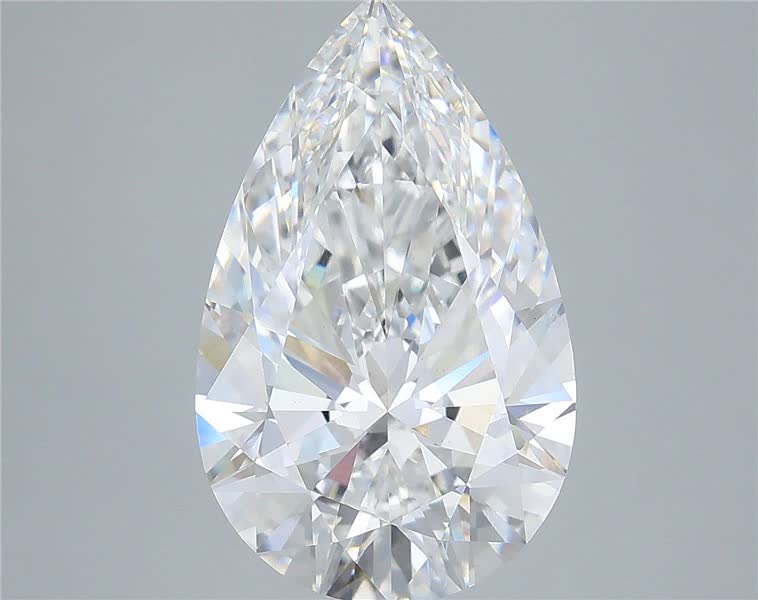 IGI 5.02 Carat Pear Lab Grown Diamond 人工培育鑽石 實驗室人造鑽石