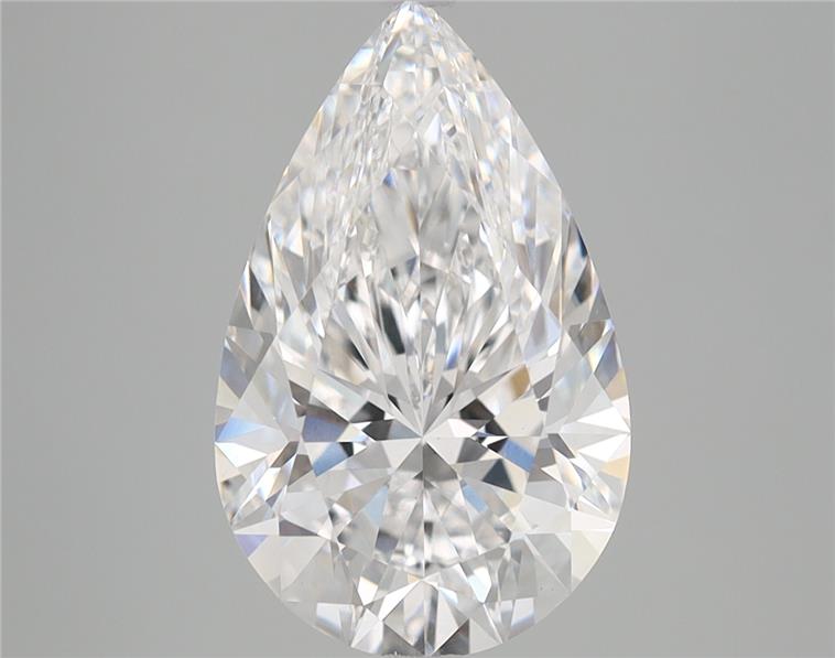 IGI 3.55 Carat Pear Lab Grown Diamond 人工培育鑽石 實驗室人造鑽石