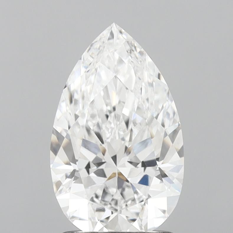 IGI 1.52 Carat Pear Lab Grown Diamond