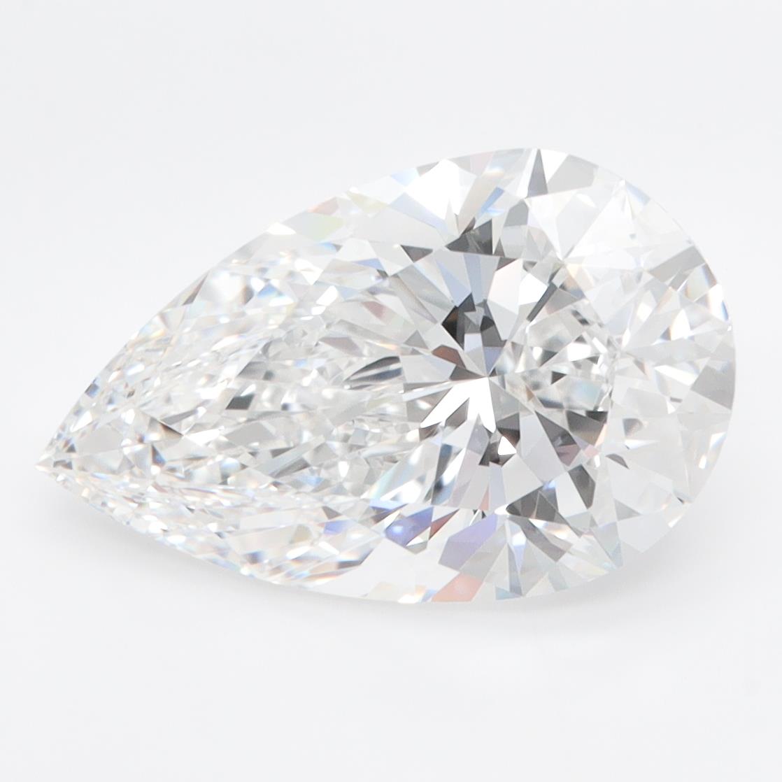 IGI 4.08 Carat Pear Lab Grown Diamond
