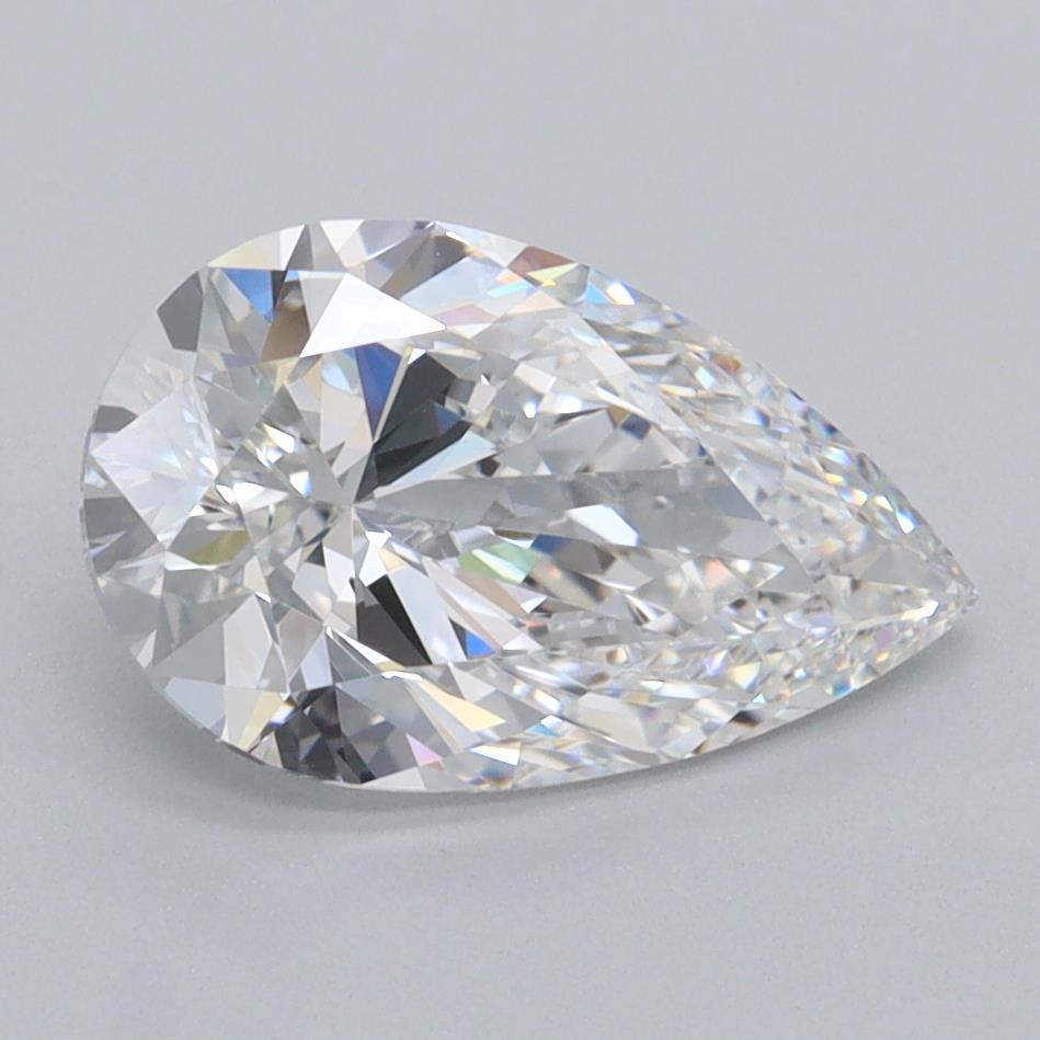 IGI 2.02 Carat Pear Lab Grown Diamond 人工培育鑽石 實驗室人造鑽石