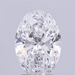 GIA 2.46 Carat Oval Lab Grown Diamond 人工培育鑽石 實驗室人造鑽石