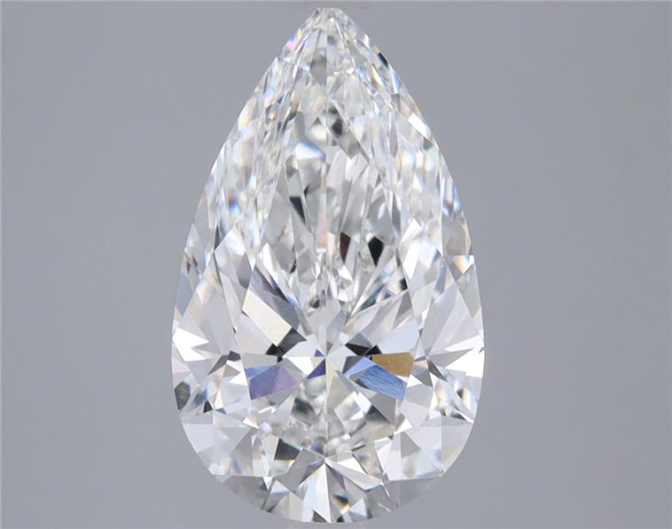 IGI 2.82 Carat Pear Lab Grown Diamond 人工培育鑽石 實驗室人造鑽石