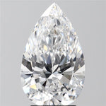 IGI 3.07 Carat Pear Lab Grown Diamond 人工培育鑽石 實驗室人造鑽石